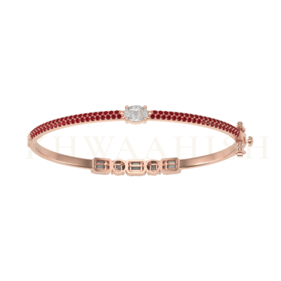 The Enchantress Oval Diamond Bracelet