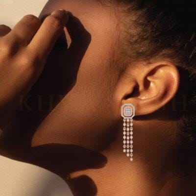 Eternal Empress Diamond Dangler Earrings