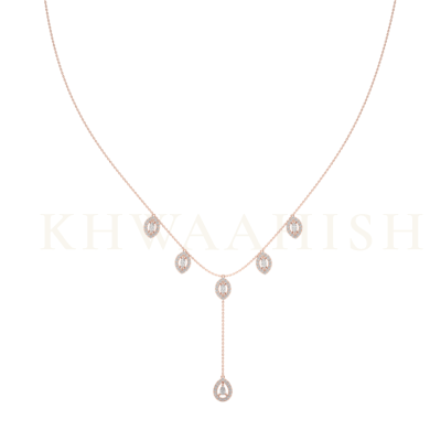 Mesmera Diamond Drop Necklace