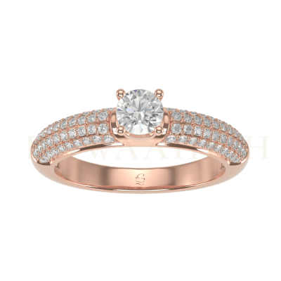 0.30 ct Reina Radiance Solitaire Diamond Ring