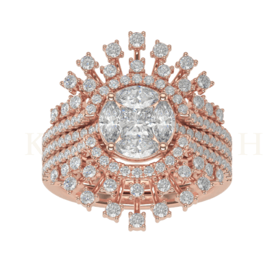 A Starry Affair Diamond Jacket Ring