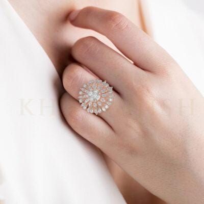 Imperial Impressions Diamond Cocktail Ring